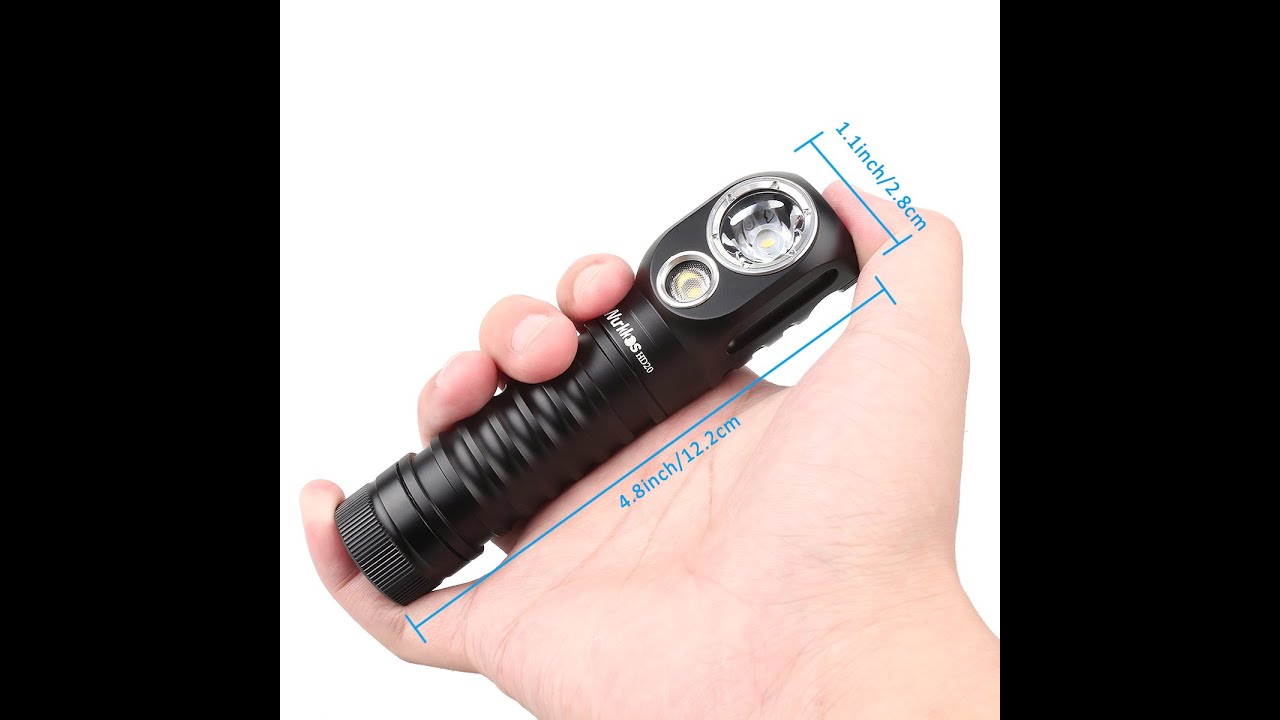[รีวิว] Wurkkos HD20 ไฟฉายคาดหัว ท้ายแม่เหล็ก ไฟสองระบบแสงสบายตา high CRI แบตเตอรี่ 21700 แถมมาให้