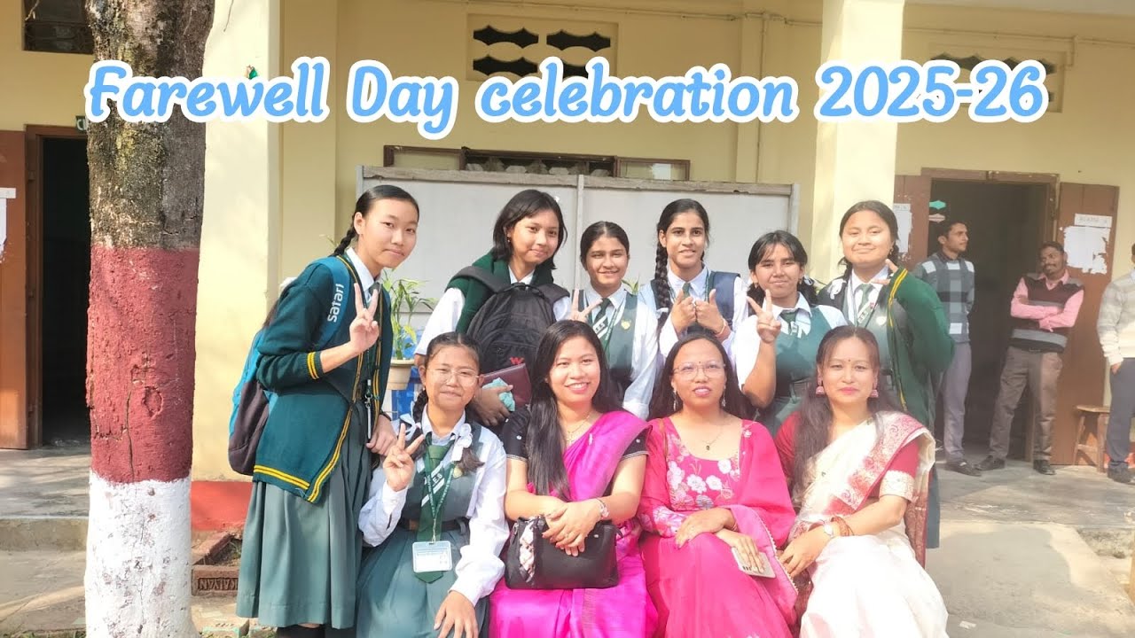 Moments captured from Farewell Program 25-26 batch💐