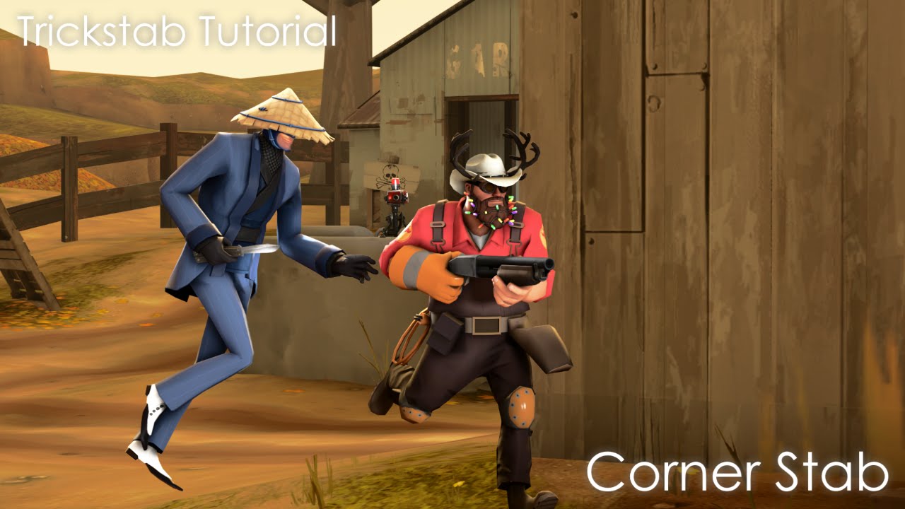 TF2 - Trickstab Tutorial [Corner Stab]