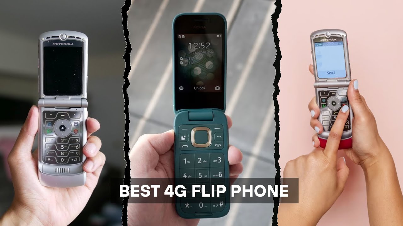 7 Best 4G Flip Phones: Classic Style Meets Modern Tech!