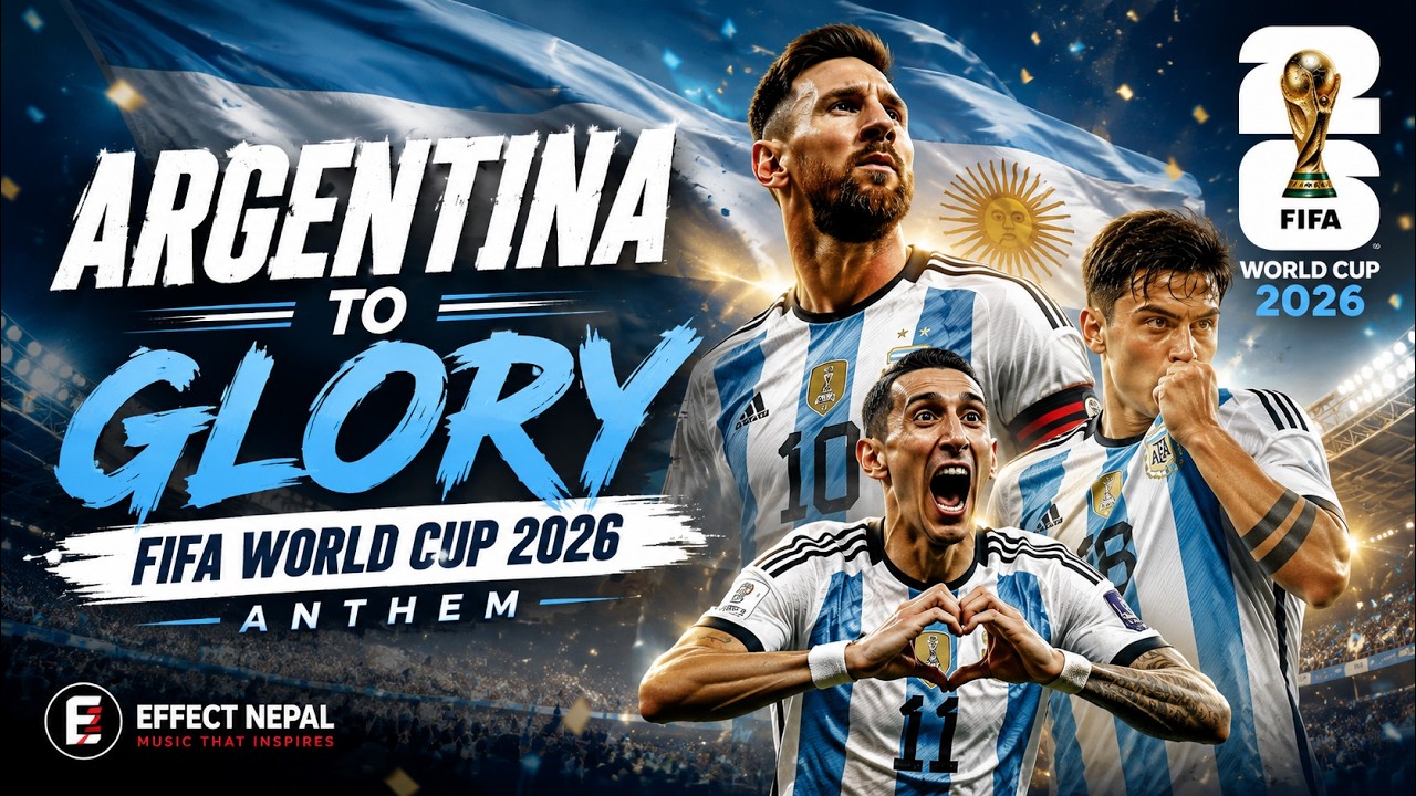 🇦🇷 ARGENTINA TO GLORY 🔥 | FIFA World Cup 2026 Anthem | Messi Tribute | Football Song