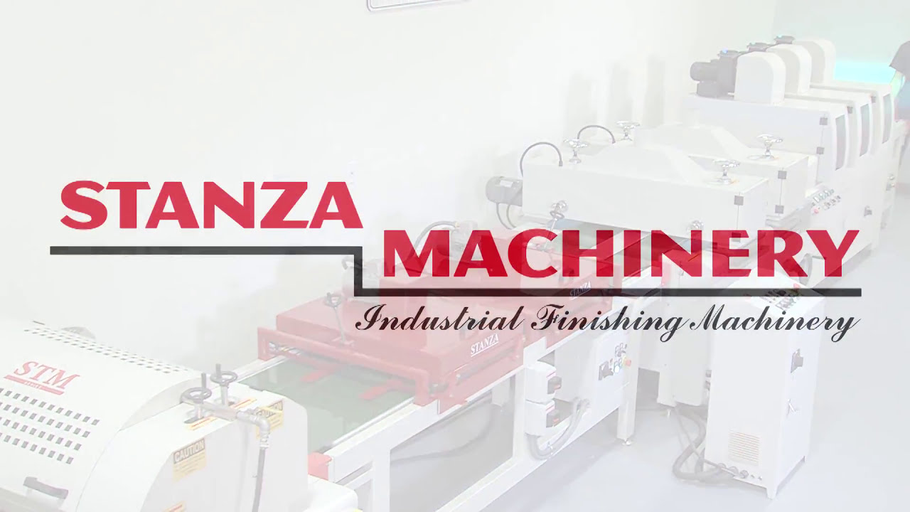Roll Coating UV Oils by Stanza Machinery