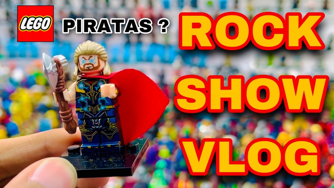 Comprando Lego Pirata en ROCK SHOW !
