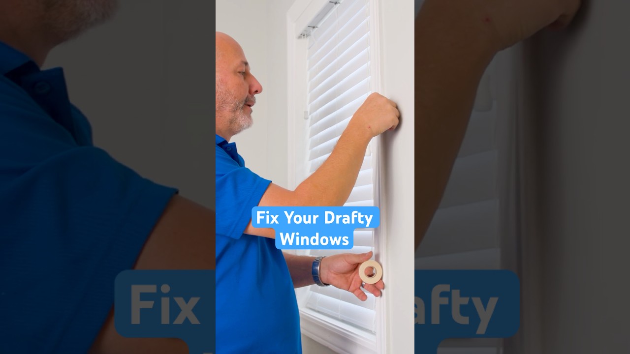 Save Your $$$ Fix For Drafty Windows