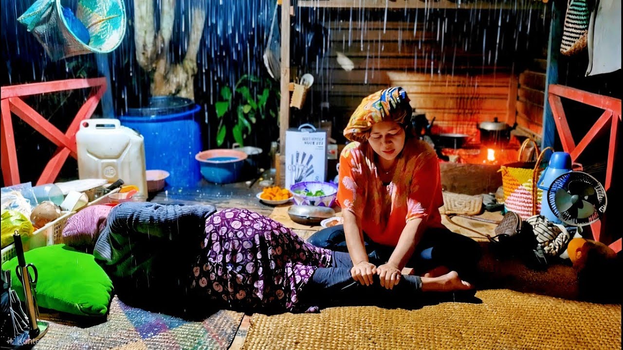 Cerita Mamadoy Dayak Masak Ikan Baung & Sayur Bening Saat Hujan