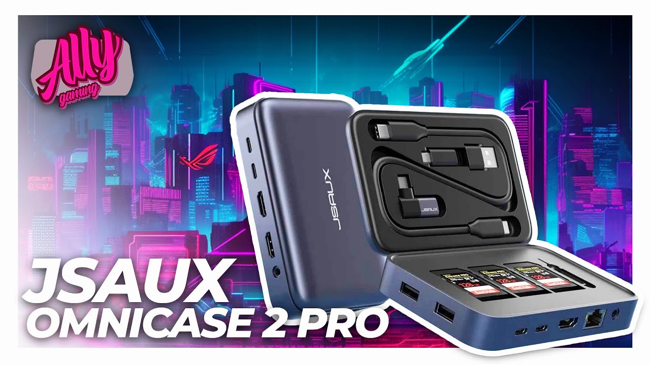 JSAUX Omnicase 2 Pro, one of the most VERSATILE DOCKS for the ROG ALLY