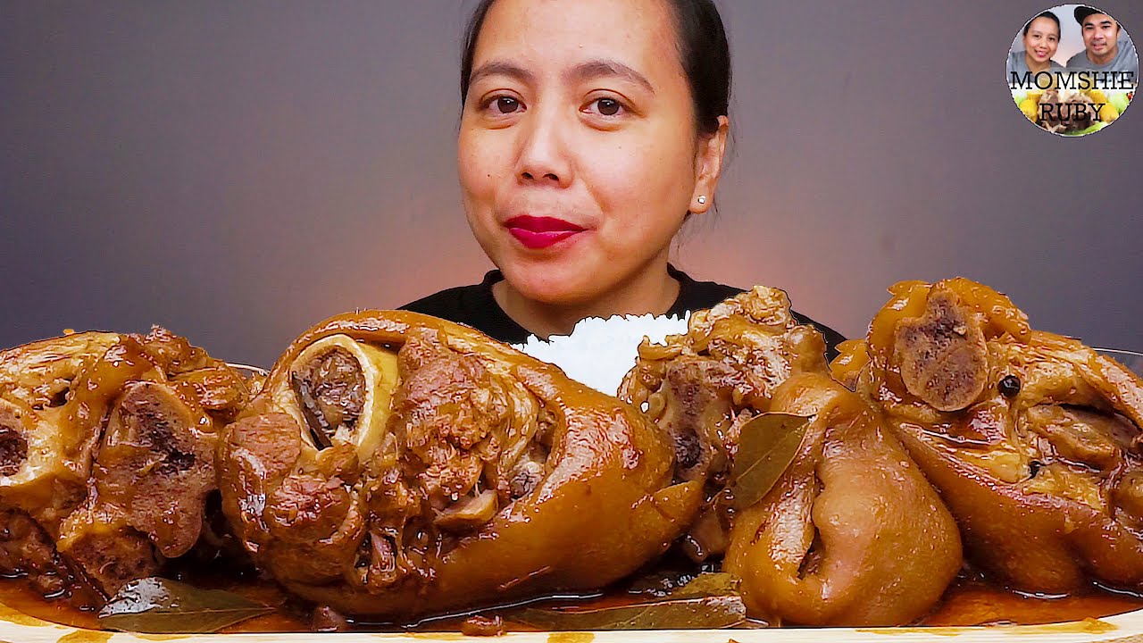 PORK KNUCKLE ADOBO CLASSIC | BRAISED PORK KNUCKLE | MOMSHIE RUBY | ALFIE EATS