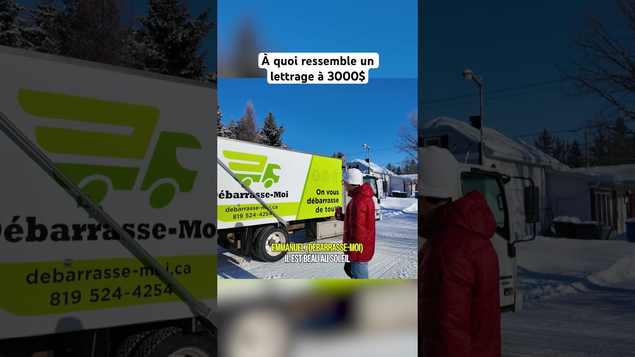 Lettrage d'un camion dompeur! #construction #gmc #ford #garage