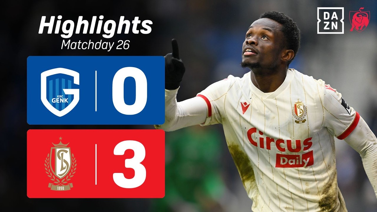 Standard is terug in de race voor de Champions’ Play-offs! 🔴⚪ | KRC Genk - Standard de Liège