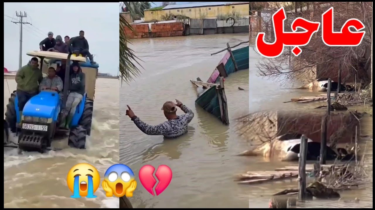 عاجل.. مياه واد سبو إقليم سيدي قاسم 😭 تسبب خسائر