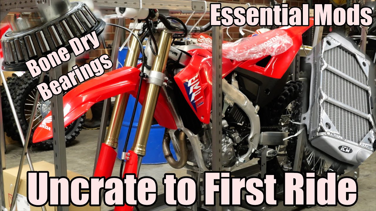 2025 CRF450R Build and Break In