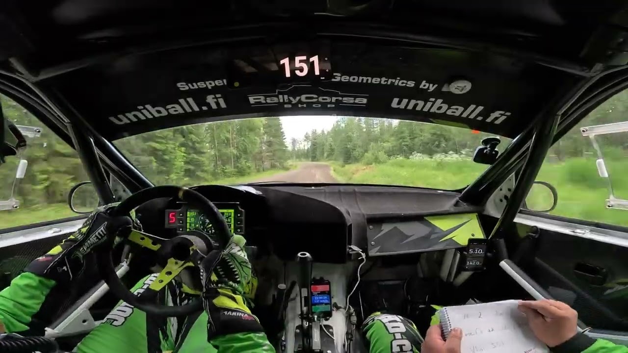 SM Pohjanmaa Ralli, 14.6.2024, EK2, Lemmetti - Niemelä