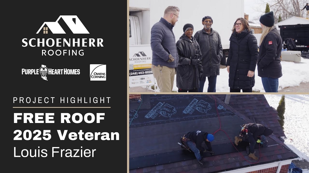 2025 Veteran Roof Deployment for Staff Sergeant Louis Frazier