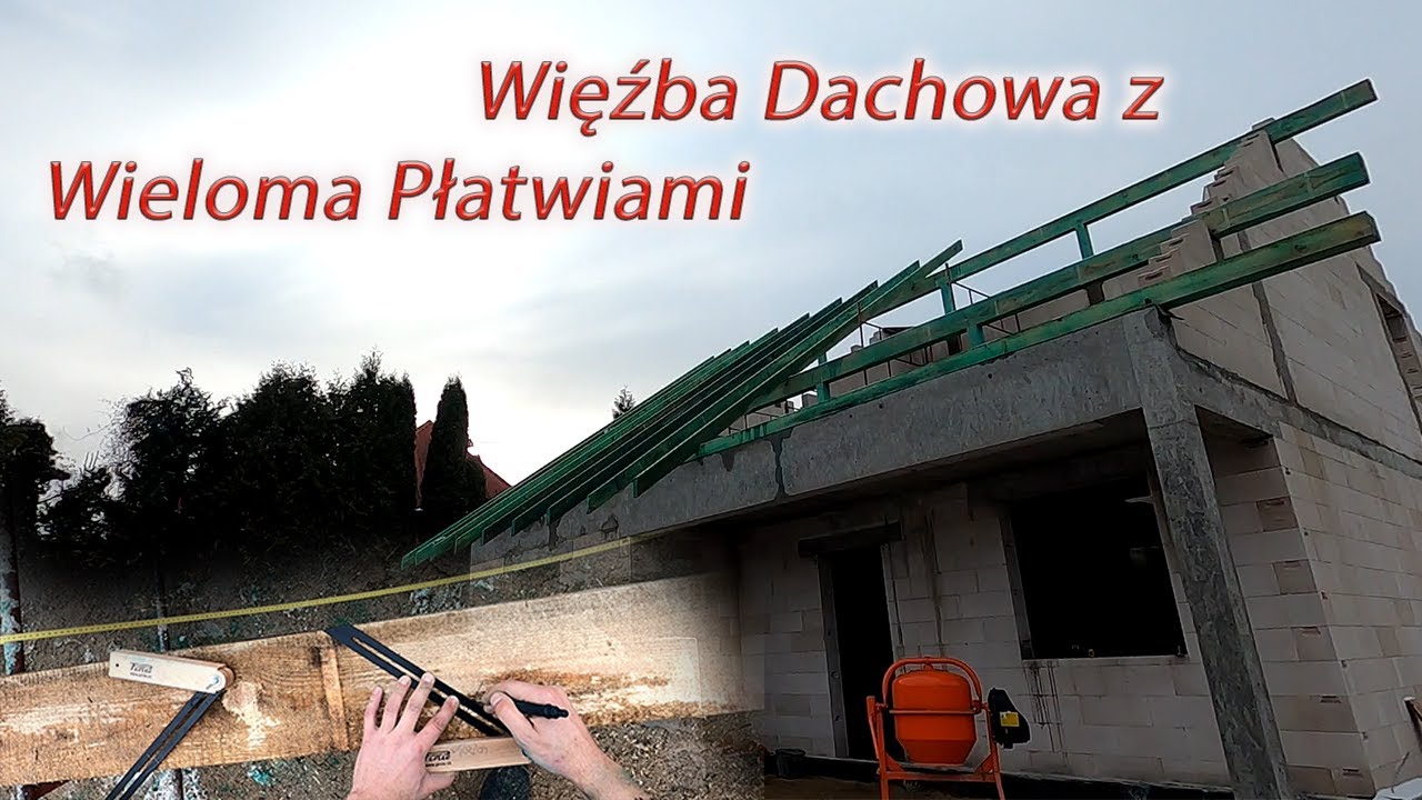 Jak dobrze, łatwo i szybko policzyć, wytrasować i wyciąć krokwie bez przymiarów i wzorników???