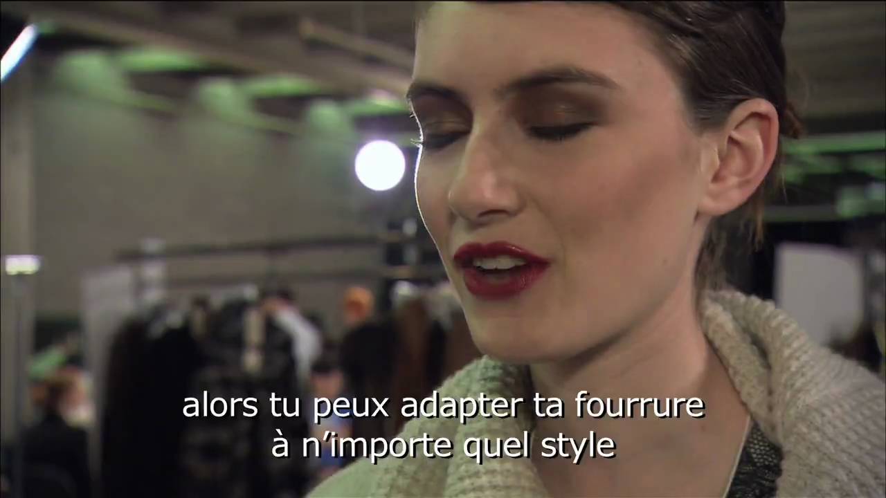 NAFFEM models talk about fur fashion