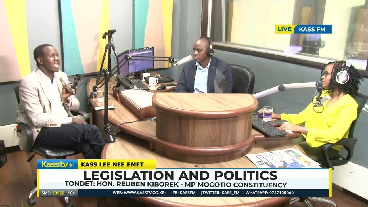 17TH JULY 2025| LENEE EMET| LEGISLATION AND POLITICS. GUEST: HON. REUBEN KIBOREK - MP MOGOTIO—PART 3