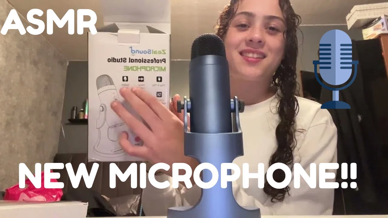 ASMR - testing new microphone- random triggers for sleep 💤 