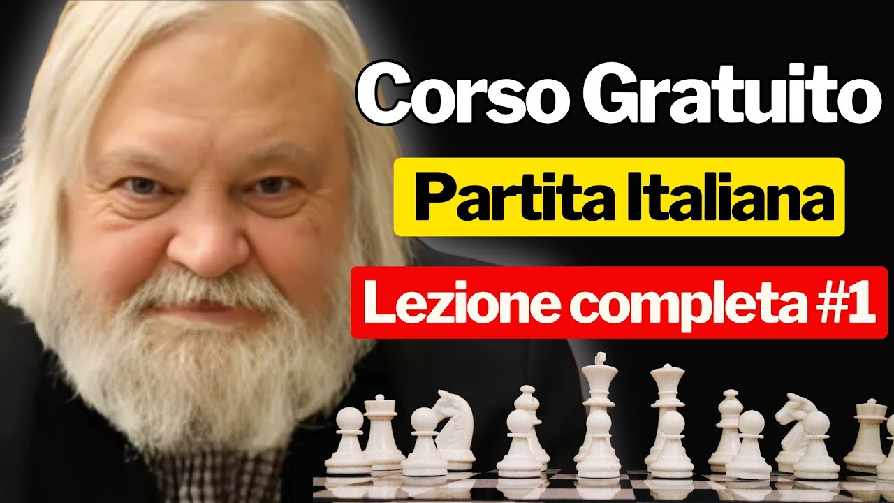 🔥Questo CORSO porterà la tua PARTITA ITALIANA 👉 al livello SUCCESSIVO