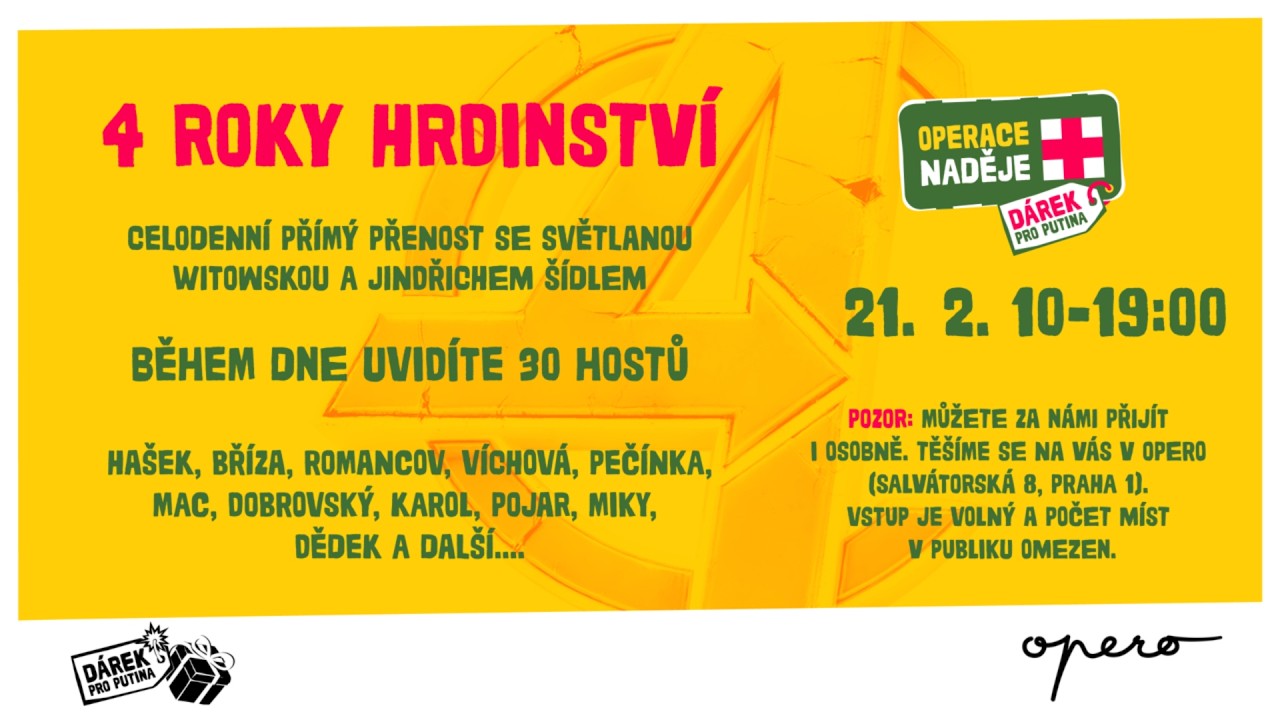 Operace naděje - 4 roky hrdinstv&iacute;