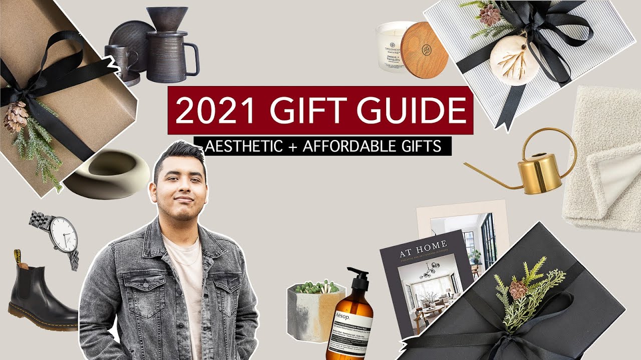 AESTHETIC GIFT GUIDE 2021 - affordable gifts that look expensive