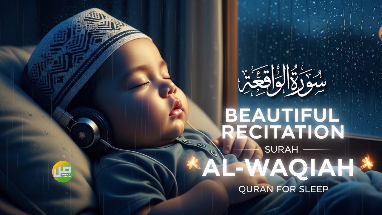 Sleeping to Surah Al-Waqiah | Quran Recitation for Inner Calm, Relaxation & Deep Rest | SHEET QURAN