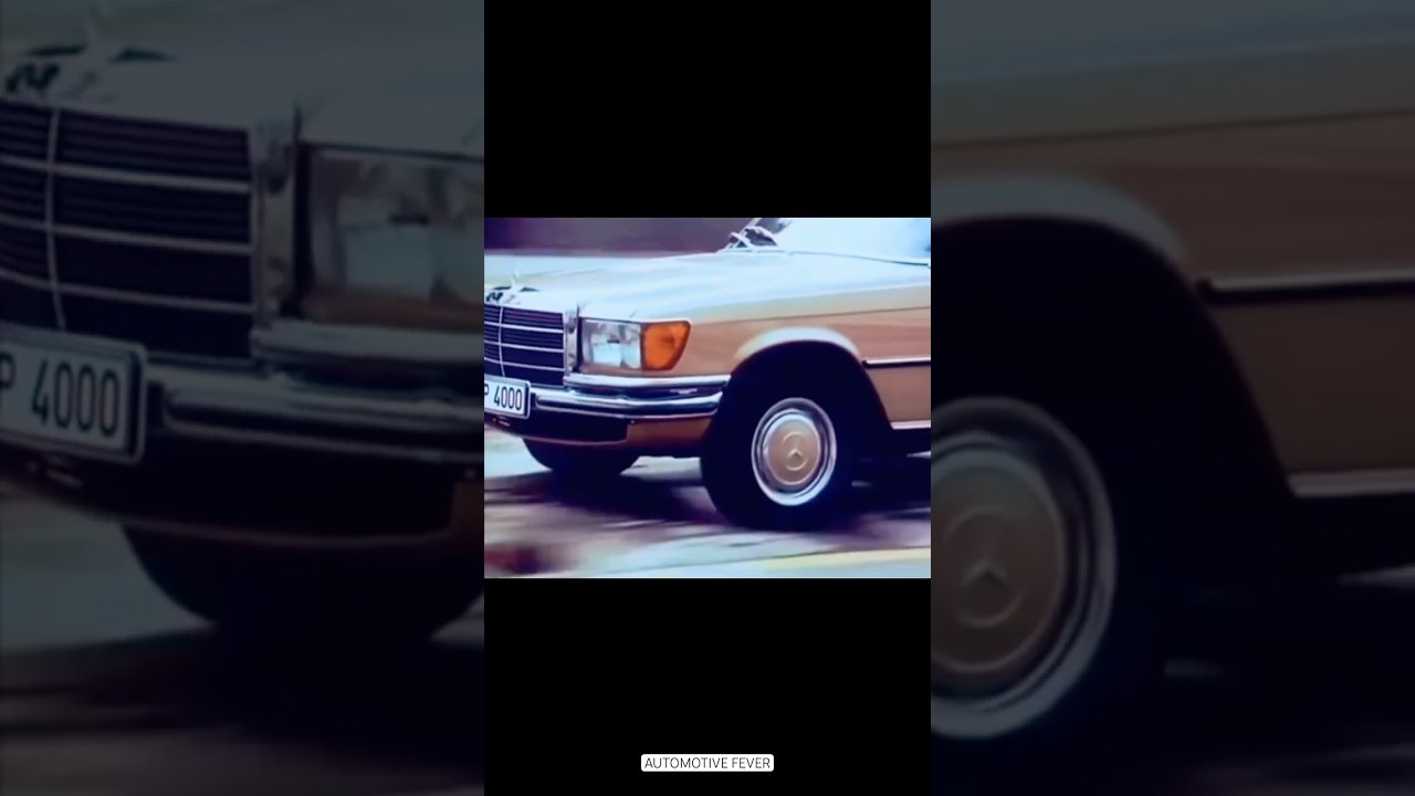 Mercedes-Benz W116 &ndash; Built Like a Tank, Still Drives Like New 💪✨ #Shorts #w116 #mercedesbenz