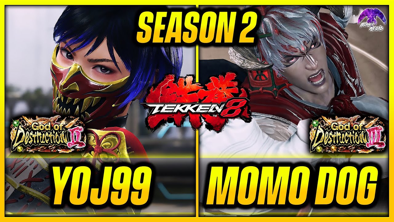 T8 Season 2 ▰ Yoj99 (GOD 2 Reina) VS MomoDog (GOD 3 Devil Jin)  ▰ 【Tekken 8 High Level Gameplay】