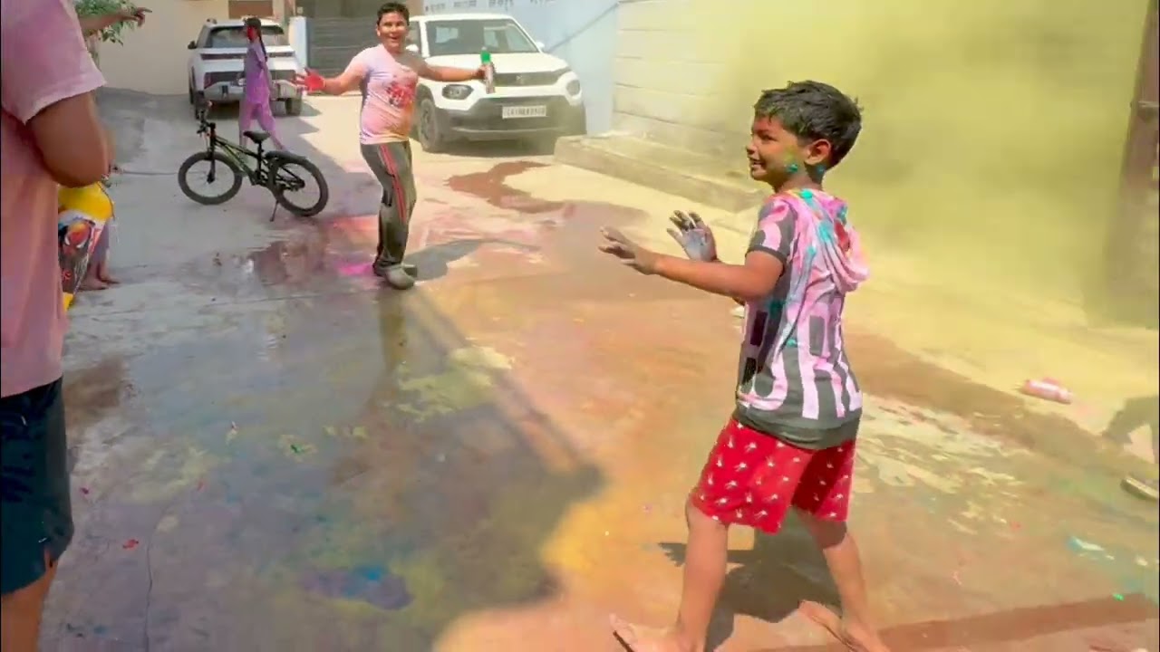 Holi celebration 2026 ✨🥳| family vlog |Ayaan vlog |