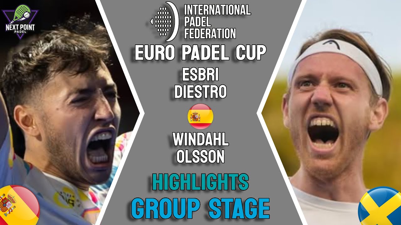 SPAIN VS SWEDEN | RUIZ & GALA VS AXELSSON & SLARYD | GROUP STAGE | FIP EURO PADEL CUP 2025