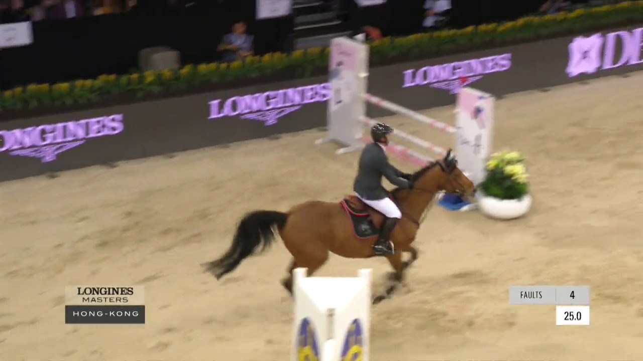 Patrice Delaveau & Vestale de Mazure Hdc  - Horse Sports Longines Masters 1 HK 2018 | jumping 1.45m