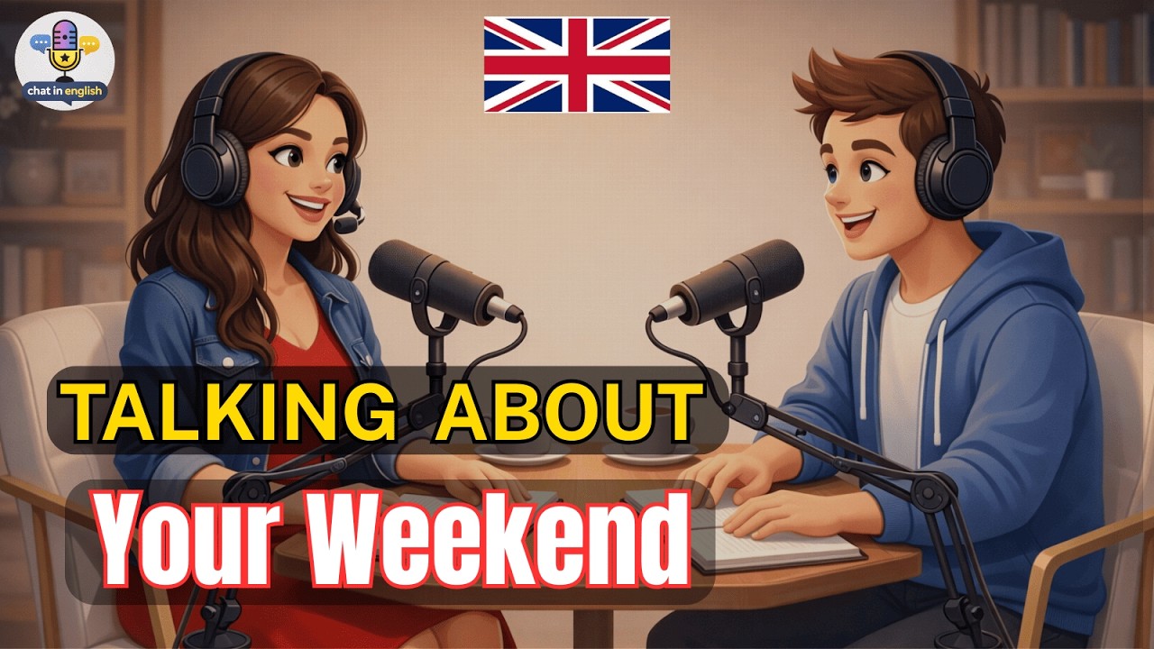 Talk About Your Weekend in English Like a Native | Real Conversation Practice