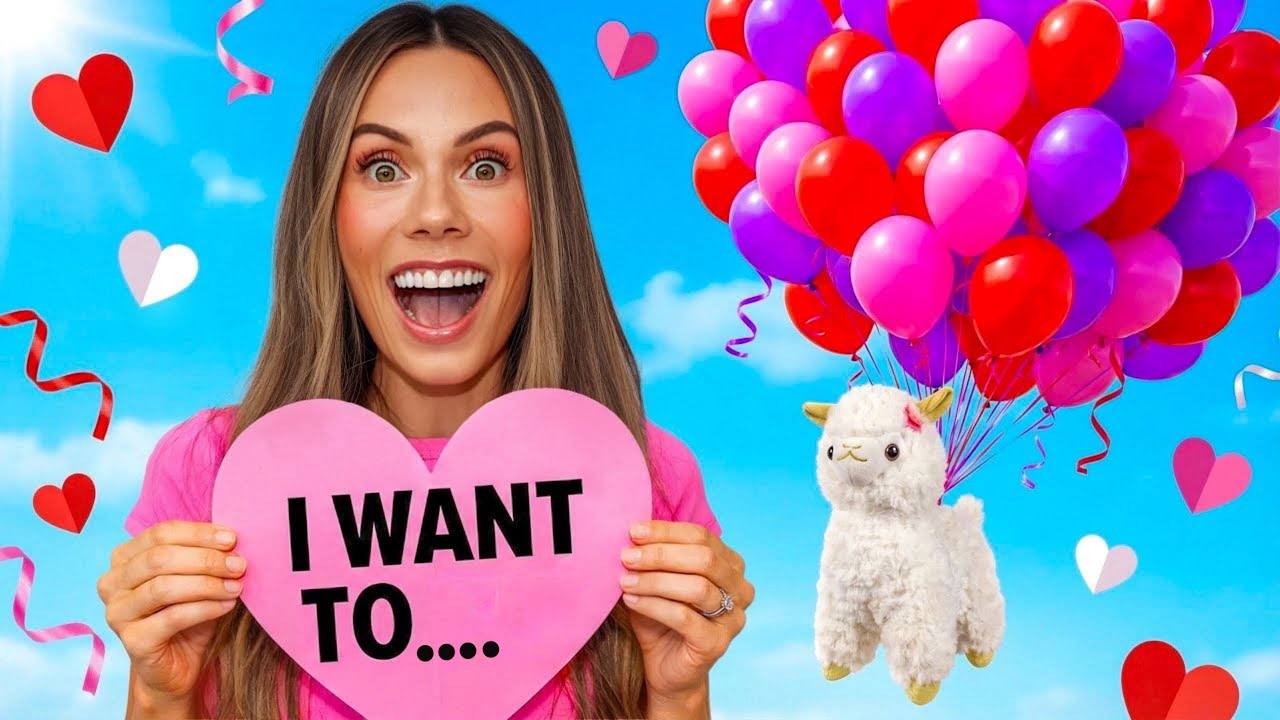 I Let My LLAMAS Control Valentine’s Day…