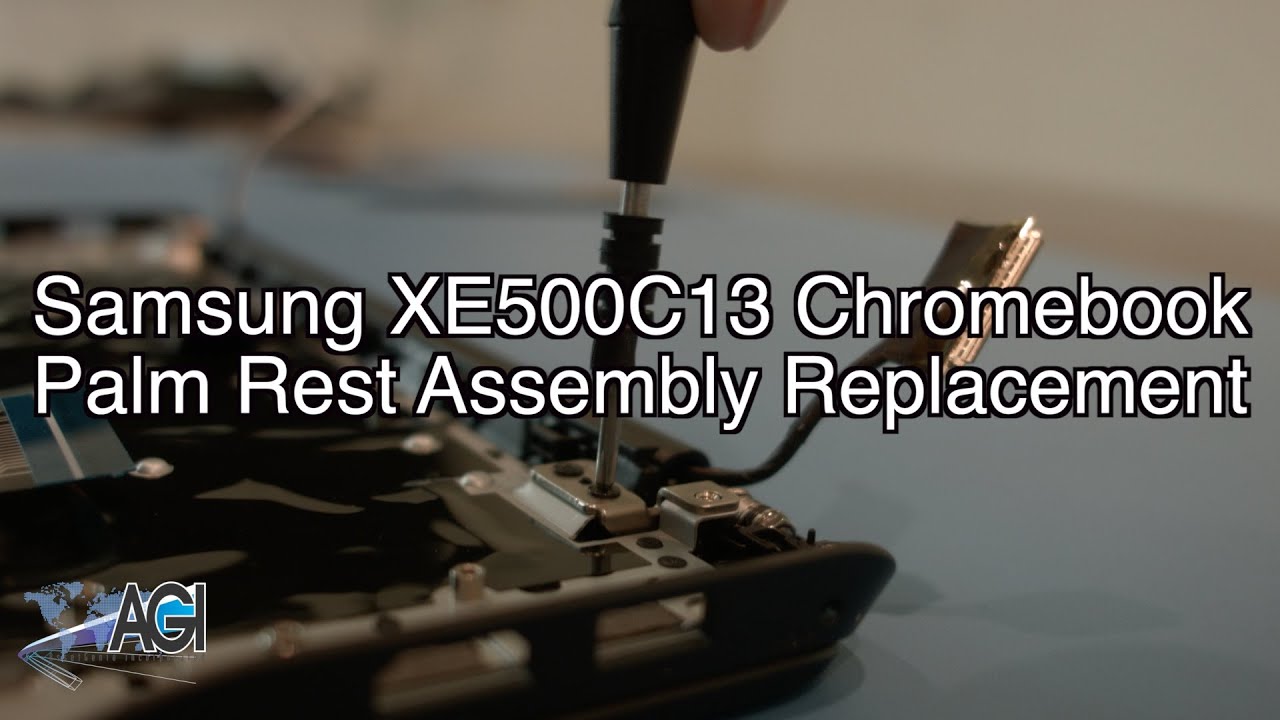 Samsung Chromebook XE500C13 Palm Rest Assembly Replacement