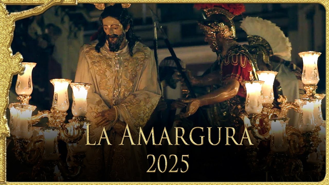 Cristo del Silencio de la Amargura 2025 por la Cuesta del Bacalao | Llora María | Domingo de Ramos