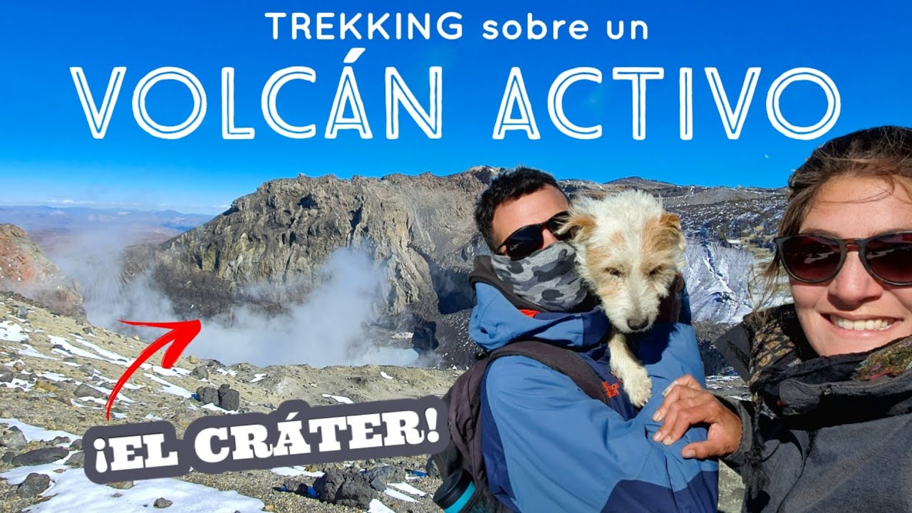 🌋 VOLCÁN COPAHUE: #trekking en un volcán activo 🚶🏻‍♂️🚶🏽‍♀️ INCREIBLE EXPERIENCIA hasta LA CIMA 🤯