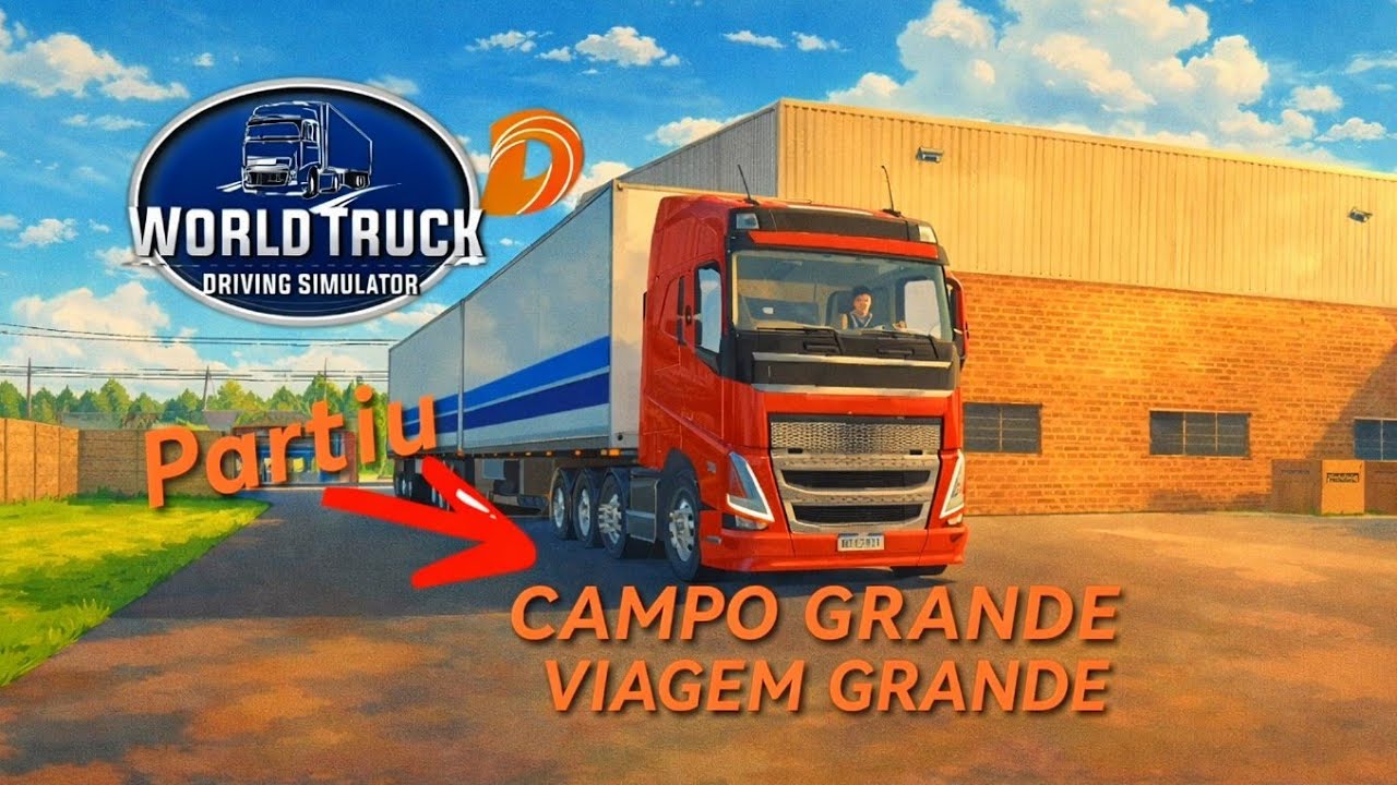 World Truck Driving Simulator Saínda De Rio De Janeiro DestinoCampoGrande ComMeuVolvoFH Gameplay2026