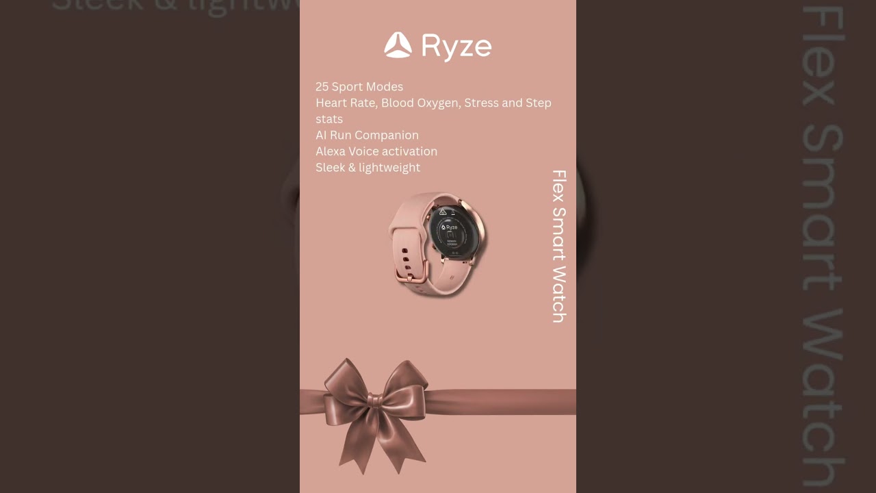 Flex your way through Christmas, wellness starts simple. 💪 #Ryze #Flex #GiftIdea