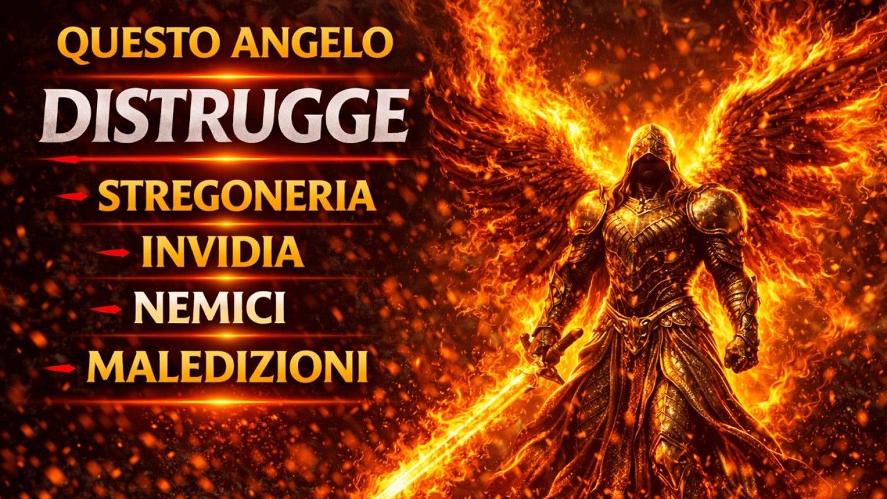 SALMO 35: ATTIVA L'ANGELO DI DIO e PROTEGGI la tua vita dai tuoi NEMICI 🛡️🔥