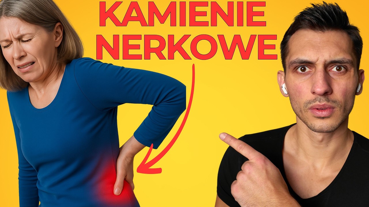 4 objawy KAMIENI NERKOWYCH, które łatwo pomylić np. z bólem pleców!