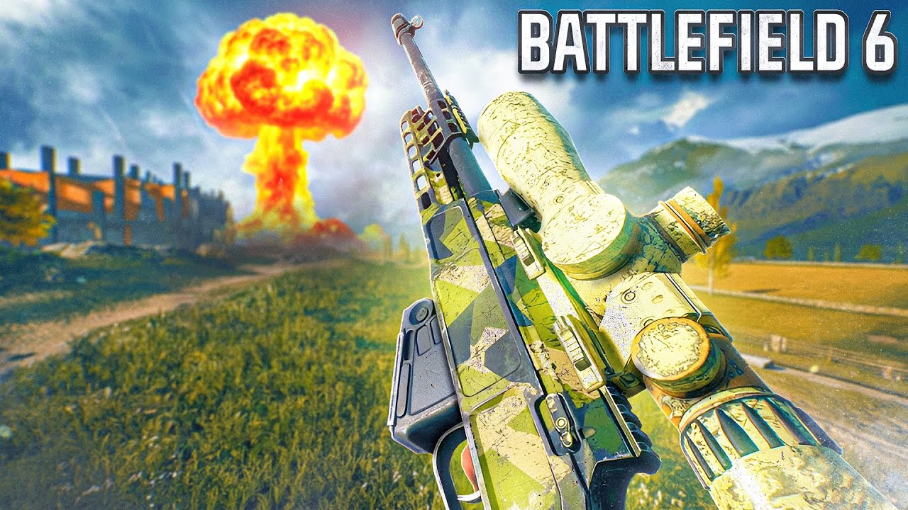 The SV-98 Might Be the CLEANEST Sniper in Battlefield 6!!!!