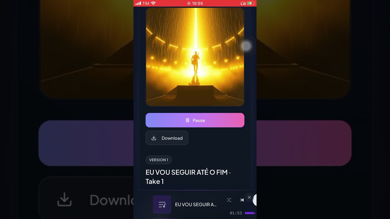 EU VOU SEGUIR ATÉ O FIM