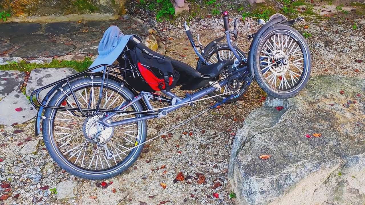 Specbike Technics Folding Trike Comfort #recumbent #trike  #doublewishbone #Specbike #wildone