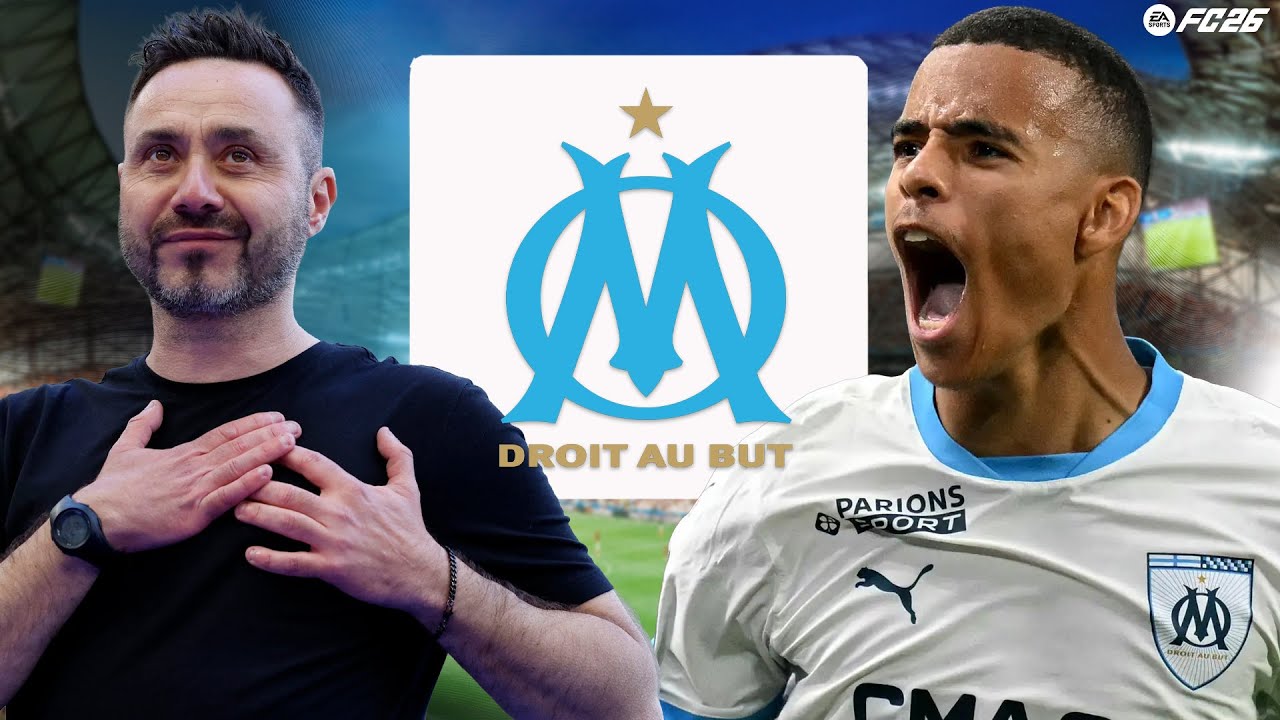 Je reconstruis l'OM sur FC26,  pour REMPORTER un MAXIMUM de TITRE !