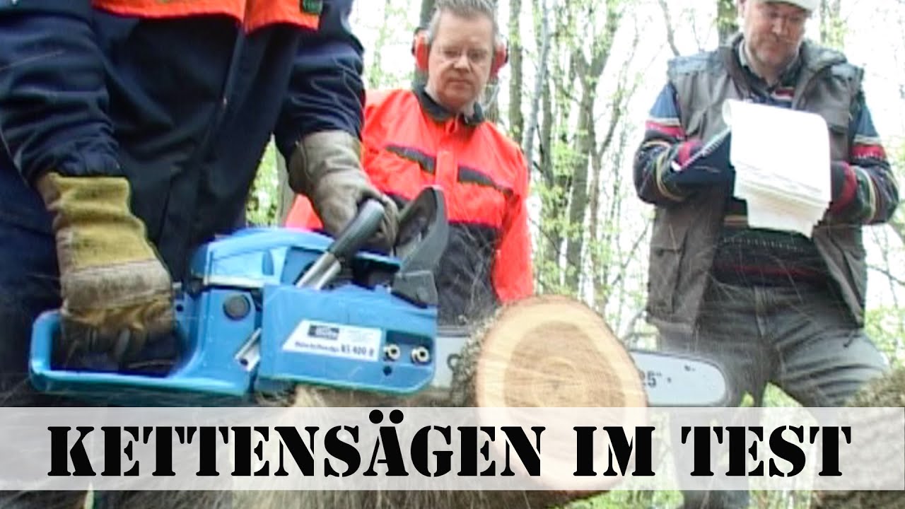 Kettens&auml;gen im Test