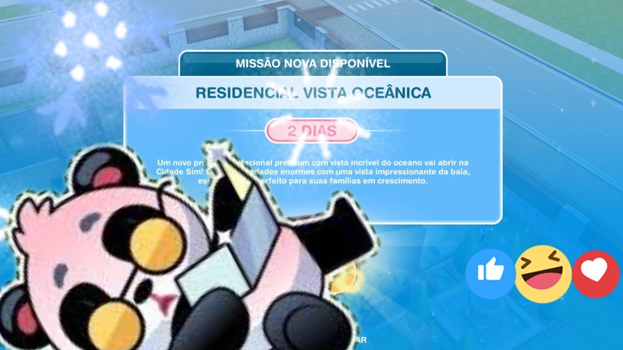The Sims Freeplay |  Missão de Progressão Residencial Vista Oceânica| 2026 Pt-br