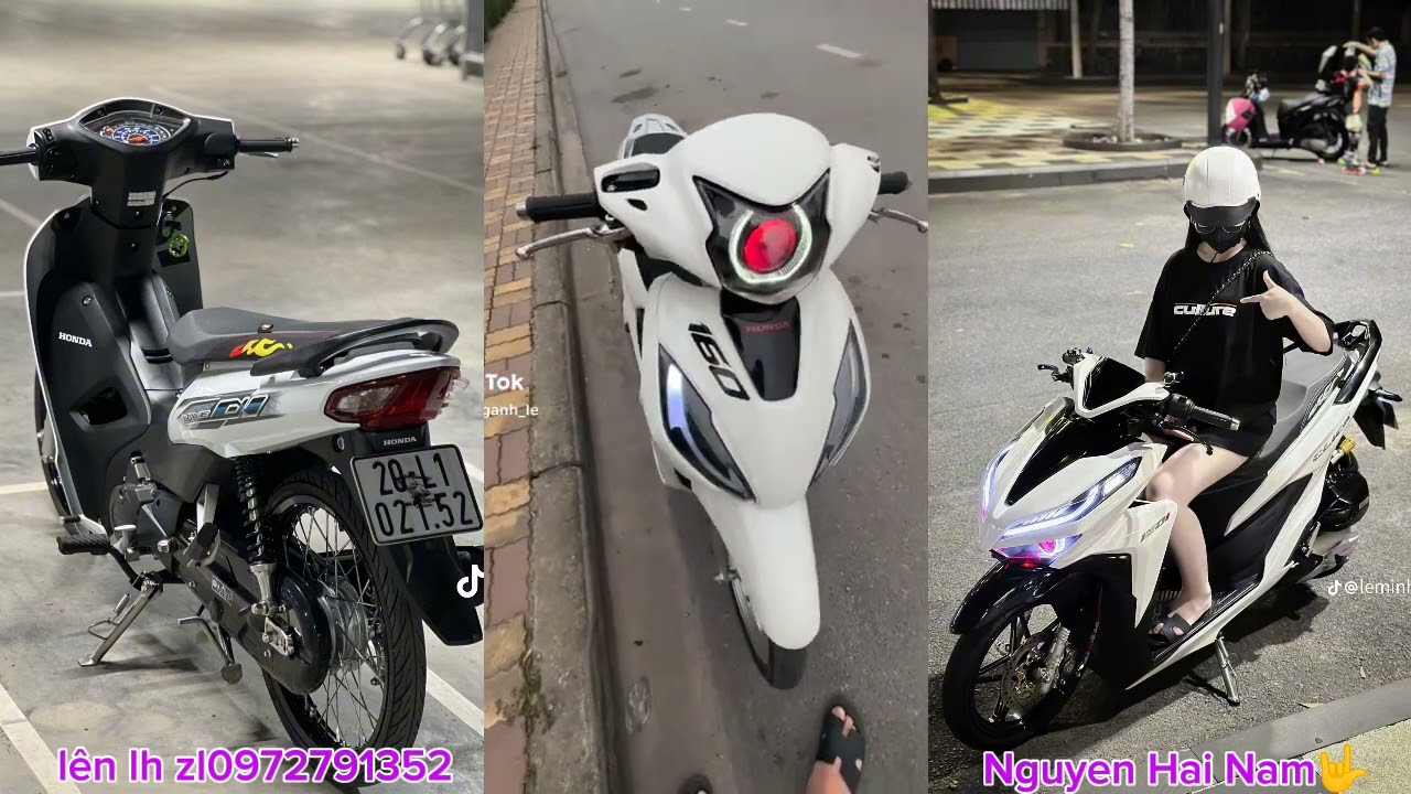 (Wave,Vision,Vario,Ab)#25 Tổng hợp những chiếc xe độ đẹp nhất TikTok|Nguyen Hai Nam(khói)
