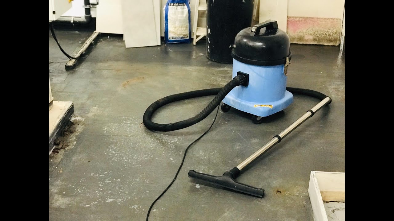 Real Dirt Challenge: Clearing a flooded basement with the Numatic CTD575