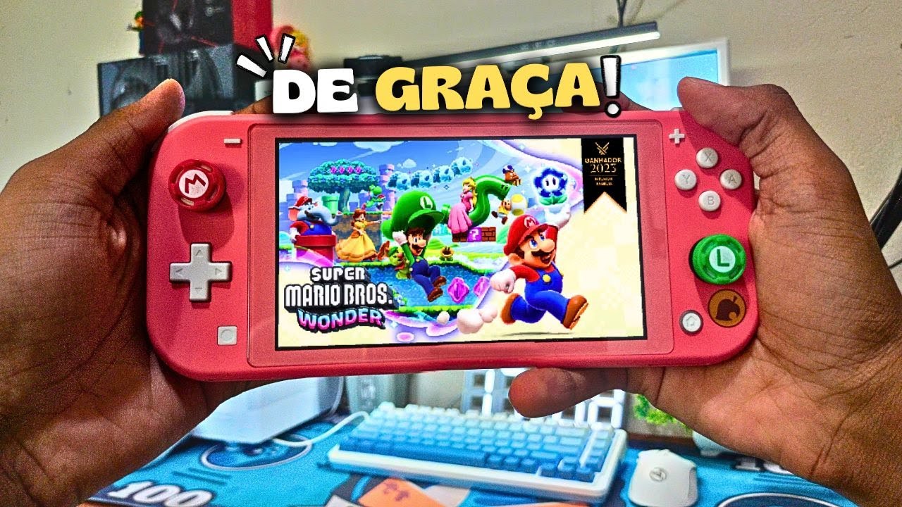 Como Jogar Jogos EXCLUSIVOS de Nintendo switch DE GRAÇA!