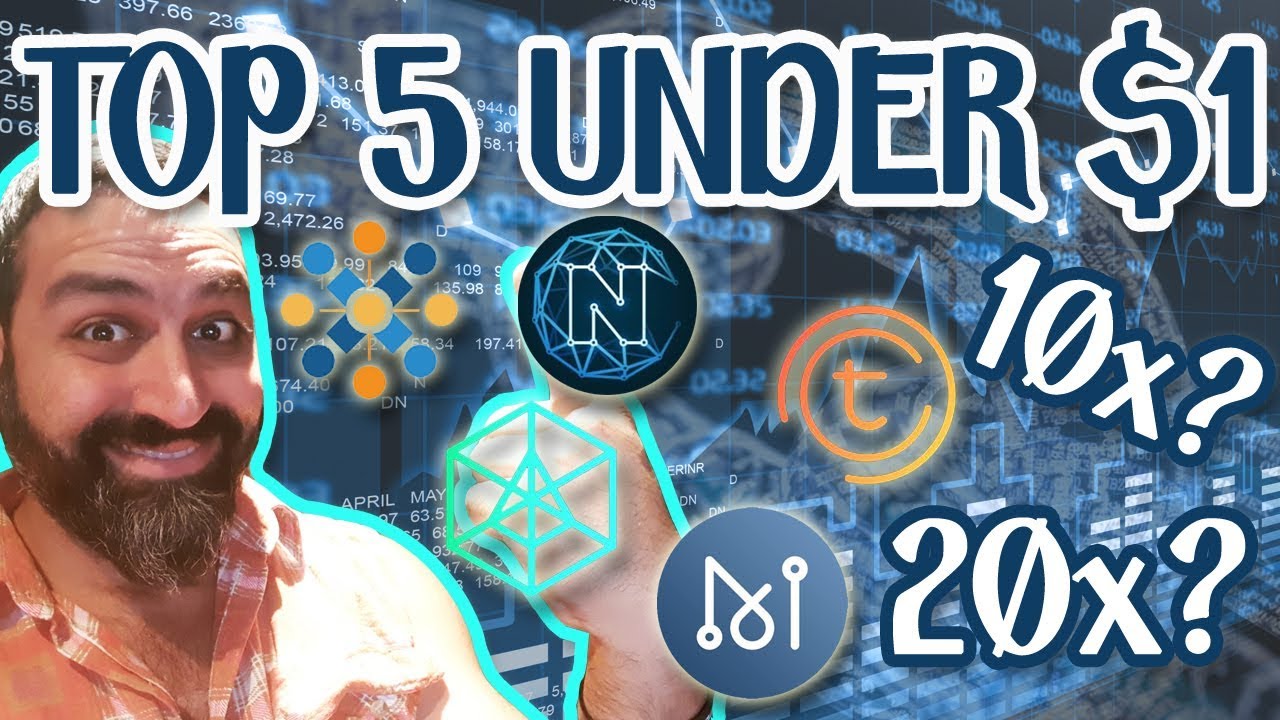 TOP 5 UNDER $ 1| Nucleus Vision | TomoCoin | Bluzelle | Matrix AI Network | ArcBlock |
