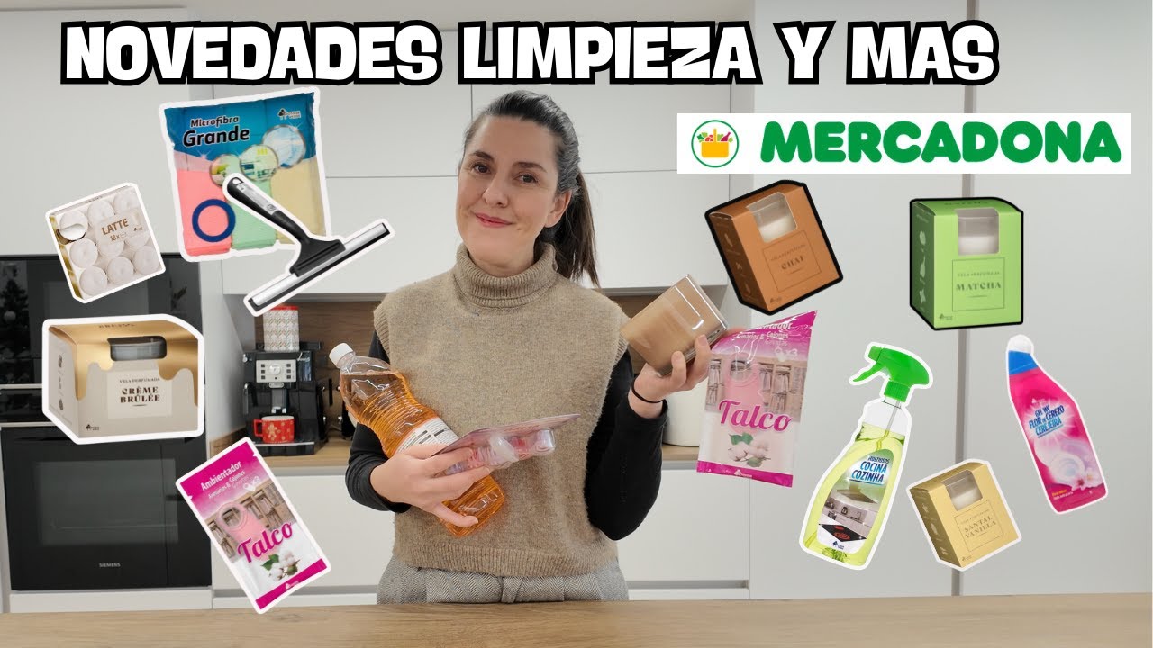 NOVEDADES MERCADONA LIMPIEZA 🧽 TODO lo que COMPRE para LIMPIAR la CASA